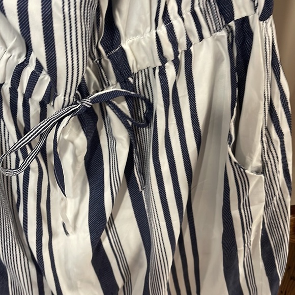 Woman’s Navy Striped Dress - Picture 4 of 6